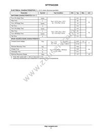 NTTFS4C25NTWG Datasheet Page 3