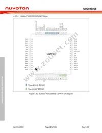 NUC029NAN Datasheet Page 22