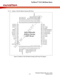 NUC100VD3AN Datasheet Page 14