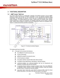 NUC100VD3AN Datasheet Page 20