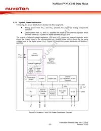 NUC100VD3AN Datasheet Page 23