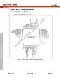 NUC123SC2AN1 Datasheet Page 16