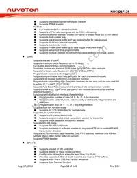 NUC125SC2AE Datasheet Page 13