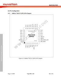 NUC125SC2AE Datasheet Page 20