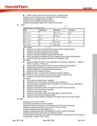 NUC126VG4AE Datasheet Page 13