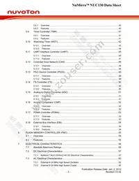 NUC130VE3CN Datasheet Page 3