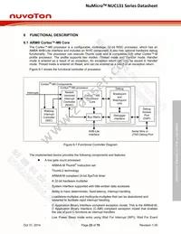 NUC131SD2AE Datasheet Page 23