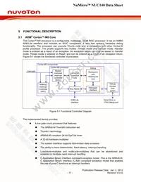 NUC140RE3CN Datasheet Page 17