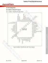 NUC240SE3AE Datasheet Page 21