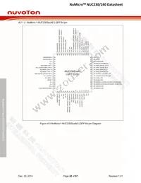 NUC240SE3AE Datasheet Page 22