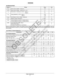 NUD3048MT1G Datasheet Page 2