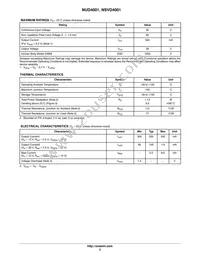 NUD4001DR2 Datasheet Page 2