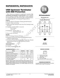 NUF2042XV6T1 Datasheet Cover