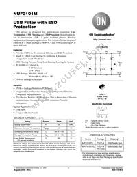 NUF2101MT1 Datasheet Cover