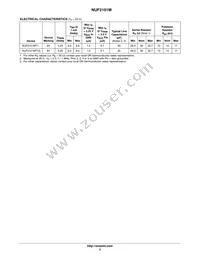 NUF2101MT1 Datasheet Page 2