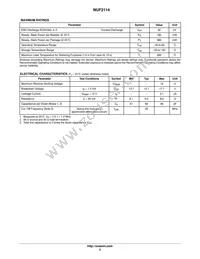 NUF2114MNT1G Datasheet Page 2