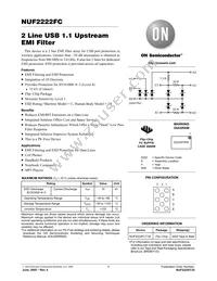 NUF2222FCT1G Datasheet Cover