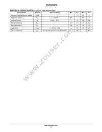 NUF2222FCT1G Datasheet Page 2