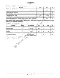 NUF2240W1T1G Datasheet Page 2