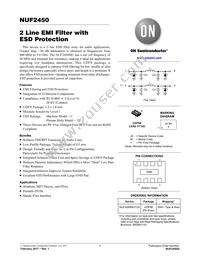 NUF2450MUT2G Datasheet Cover