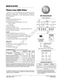 NUF3101FCT1 Datasheet Cover