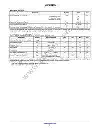 NUF3102MUTAG Datasheet Page 2