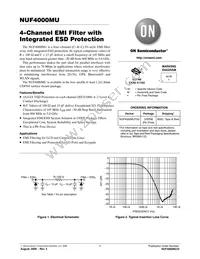 NUF4000MUT2G Datasheet Cover