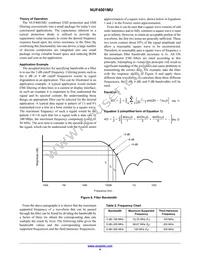 NUF4001MUT2G Datasheet Page 4