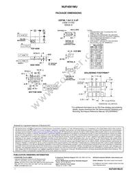 NUF4001MUT2G Datasheet Page 6