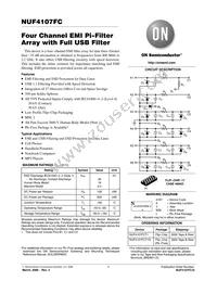 NUF4107FCT1 Datasheet Cover