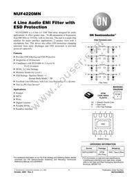 NUF4220MNT1G Datasheet Cover