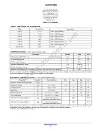 NUF6010MUT2G Datasheet Page 2