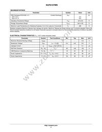 NUF6107MNTBG Datasheet Page 2