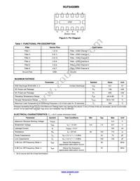 NUF6400MNTBG Datasheet Page 2