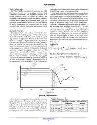 NUF6400MNTBG Datasheet Page 4