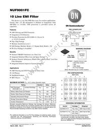 NUF9001FCT1G Datasheet Cover