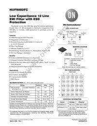 NUF9002FCT1G Datasheet Cover