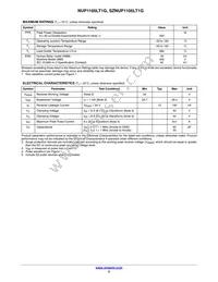 NUP1105LT3G Datasheet Page 2