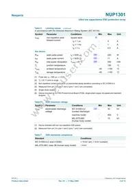 NUP1301 Datasheet Page 3