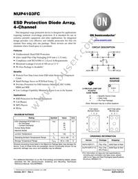 NUP4103FCT1G Datasheet Cover