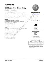 NUP412VP5T5G Datasheet Cover