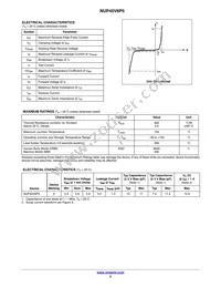 NUP45V6P5T5G Datasheet Page 2