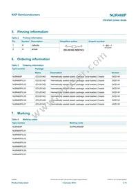 NUR460PU Datasheet Page 2