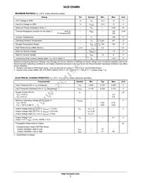 NUS1204MNT1G Datasheet Page 3