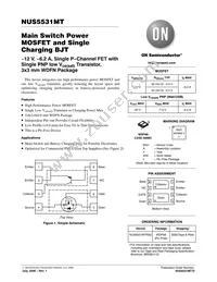 NUS5531MTR2G Datasheet Cover