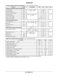 NUS5531MTR2G Datasheet Page 3