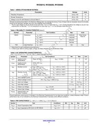 NV25040DTHFT3G Datasheet Page 2