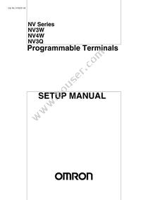 NV4W-MG41 Datasheet Cover