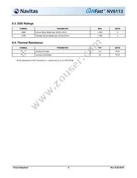 NV6113 Datasheet Page 4
