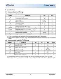 NV6115 Datasheet Page 3